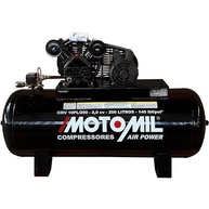 Compressor de Ar Motomil 10 Pés 2HP 200L Bivolt - Potência e Eficiência para Seu Trabalho - imagem 2