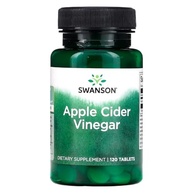 Vinagre de Maçã 200mg Swanson 120 Tabs Importado - imagem 2