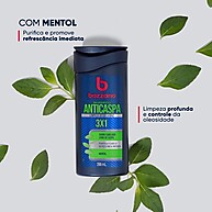 Xô Caspa! Shampoo 3x1 Bozzano 200ml - imagem 2