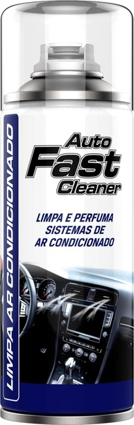 Spray Limpa Ar-Condicionado Automotivo 200ml - Auto Fast | Higienizador que Elimina Odores e Renova o Ar do Carro - imagem 1