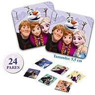 Frozen: Jogo da Memória + Quebra-Cabeça 200p - imagem 2