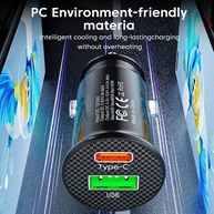 Carregador Automotivo 200W USB-C: Carga Turbo! - imagem 2