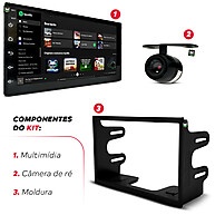 Central Multimídia Android 7" Fox 2010-2013 - imagem 2