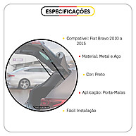 Amortecedor Porta Malas Bravo: Kit Par (2010-2015) - imagem 2