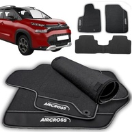 Jogo de Tapetes Automotivos Emborrachados 3 Peças para C3 Aircross (2010-2020) - Proteção e Estilo - imagem 2