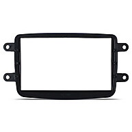 Kit Moldura Painel 2 Din para Duster, Logan e Kwid 2011-2015 - imagem 2
