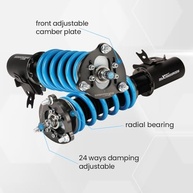 Coilovers maXpeedingrods para Honda Civic 2006-2011 e Acura CSX: Ajuste de Altura e 24 Níveis de Amortecimento - imagem 4