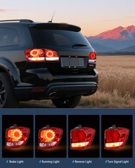 Lanterna Traseira Dodge Journey 2011-2020 Passageiro - Nilight Qualidade DOT - imagem 4