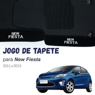 Tapete Personalizado Ford New Fiesta 2011-2013: Proteção e Estilo Sob Medida (5 Peças) - imagem 3
