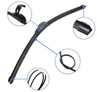 Par de Palhetas Limpador Parabrisa Silicone Chevrolet Cobalt 2011-2020 - Visibilidade Superior - imagem 4