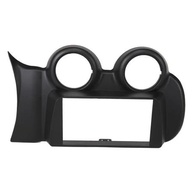 Moldura Painel 2 Din 7" Fiat Uno Vivace 2011-2014 Preto - Upgrade Completo! - imagem 2