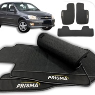 Tapete Borracha Prisma 2006-2012 3 Peças Protetor Assoalho Lanzi - imagem 1