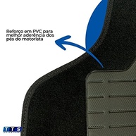 Tapete Automotivo Clio 1996-2012: Carpete Premium com Bordado Personalizado - imagem 3