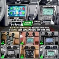 Central Multimídia Porsche Boxster, Cayenne, 911 (2004-2012) - CarPlay Sem Fio, Android Auto, GPS Android 13 - imagem 3