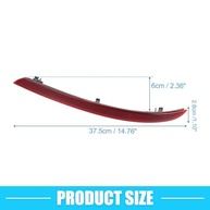 Refletor Para-choque Traseiro Mercedes-Benz W166 ML (2012-2015) - Segurança e Estilo - imagem 3