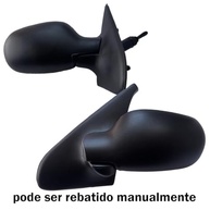 Par de Retrovisores Manuais para Clio e Clio Sedan (2000-2012) - Visibilidade e Estilo Renovados - imagem 4