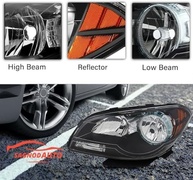 Faróis Completos para Chevrolet Malibu 2008-2012: Renove a Iluminação e o Estilo - imagem 4