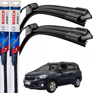 Par de Palhetas Limpador Parabrisa Bosch Aerofit Original GM Spin 2012-2024 - imagem 2