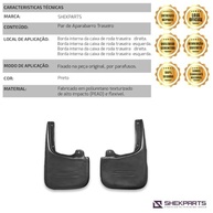 Par de Aparabarro Traseiro S10 2012-2023: Proteção Superior e Design Esportivo - imagem 4