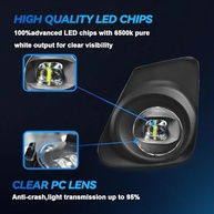 Faróis de Neblina LED para Toyota Corolla 2011-2013: Iluminação Potente e Segura (DOT) - imagem 3