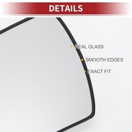 Vidro Retrovisor Esquerdo KIA Soul 2009-2013 com Placa de Suporte - Visão Clara e Segura - imagem 5