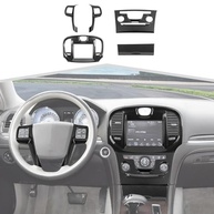 Renove seu Chrysler 300/300C 2011-2014 com Painel Central Fibra de Carbono Amayum - imagem 2