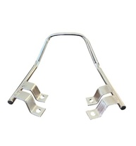 Alça Vertical Cromada para Yamaha Factor 150 e Fazer 150 (2014-2023) - Segurança e Estilo - imagem 2