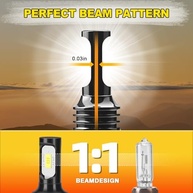 Lâmpadas LED H11 H8 H9 800% Mais Brilho para Toyota Corolla 2014-2016: Segurança e Estilo - imagem 5