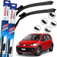 Par de Palhetas Limpador Parabrisa Bosch Aerofit Multiclip para VW Up! (2014-2021) - imagem 2