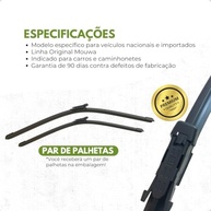 Kit Palhetas Híbridas Mouwa MH2618 + Traseira Outback 2009-2014: Visibilidade Impecável! - imagem 4