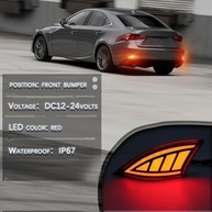 Kit Luz de Neblina Sequencial para Lexus IS (2014-2020) - Freio e DRL em LED Vermelho - imagem 4