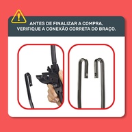 Palheta Bosch Aerofit Honda Fit 2015-2017 - imagem 2