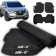 Jogo de Tapetes Emborrachados Premium para Honda HR-V 2015-2018 - 3 Peças Impermeáveis - imagem 2