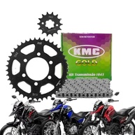 Kit Relação Transmissão KMC Gold XTZ Crosser 150 (2015-2025) - Durabilidade e Performance - imagem 2