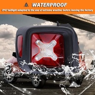 Lanterna Traseira Jeep Renegade 2015-2022 (Esquerda) - LED, Moldura Preta, Segurança e Estilo - imagem 5