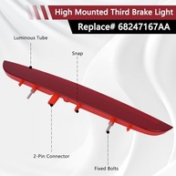 Terceira Luz de Freio LED Alta Montagem para Jeep Renegade (2015-2021) - Segurança e Estilo - imagem 4