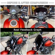 Para-brisa para Kawasaki Vulcan S 650 VN650 EN650 (2015-2025) - Proteção e Estilo - imagem 3