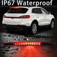 Luz de Freio LED 3ª para Lincoln MKX 2016-2018: Segurança e Estilo com Lente Vermelha e Montagem Central - imagem 5
