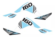 Kit Protetor Adesivo Tank Pad CG Fan 160 (2016-2020) Mod 6 - Estilo e Proteção Premium - imagem 1