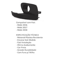 Par Grade Moldura Milha Fiat Mobi 2016-2018 - Design Esportivo com Encaixe Perfeito - imagem 3