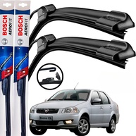Palheta Limpador Parabrisa Bosch Aerofit Original Fiat Siena 1996-2016 (Par Dianteiro) - imagem 1