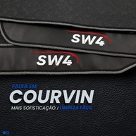 Jogo de Tapetes Automotivos Emborrachados Premium para Toyota SW4 (2016-2023) - Proteção Total e Estilo - imagem 5