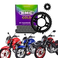 Kit Relação KMC Gold Cb Twister 250 (2016-2022) com Retentor - Durabilidade e Performance - imagem 1