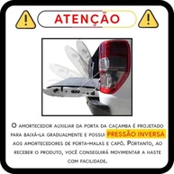 Amortecedor Tampa Caçamba S10 Picape 2013-2016: Suavidade e Segurança Garantidas! - imagem 3