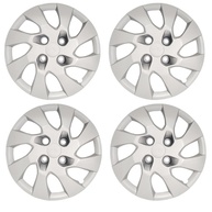 Kit 4 Calotas Aro 14 Prata - Onix Prisma 2013-2016: Renove o Visual do Seu Carro! - imagem 1