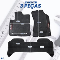 Jogo de Tapetes Automotivos Emborrachados Premium para Toyota SW4 (2016-2023) - Proteção Total e Estilo - imagem 3