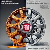 Calota Original Fiat Novo Palio 2012-2017 Aro 14 - Design e Proteção - imagem 3