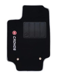 Tapete Cronos Fiat Carpete Exclusive 5mm 2017-2020: Proteção e Estilo Premium - imagem 3