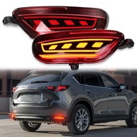 Kit Refletor LED Traseiro Vermelho para Mazda CX-5 (2017-2021) - Freio e Luz Diurna - imagem 2