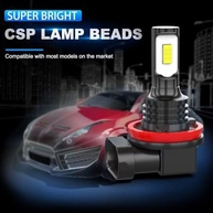 Lâmpadas LED H11/H8/H9 para Nissan Qashqai e Kicks (2017-2020) - 500% Mais Brilho, 6500K Branco Puro - imagem 4